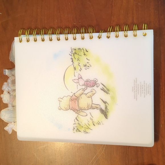 Winnie the Pooh Tabbed Journal NWOT - Picture 4 of 5